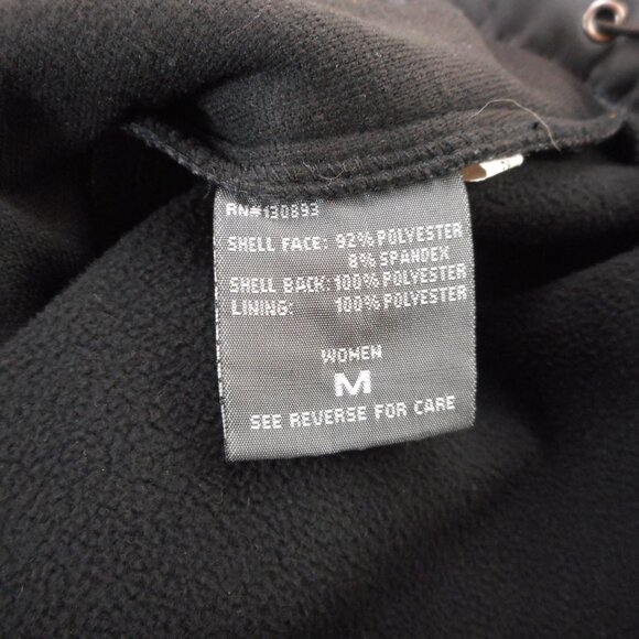 New Balance Women's size M Windbreaker Jacket Fleece Lined Full Zip Pockets Gray - Picture 12 of 13